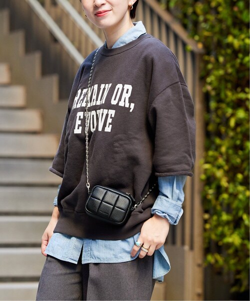 「JOURNAL STANDARD」 スウェットカットソー FREE カーキ レディース_画像7