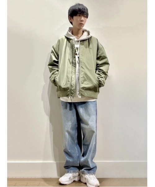 GAP（ギャップ） ブルゾン M グリーン メンズ : ZOZOTOWN Yahoo!店