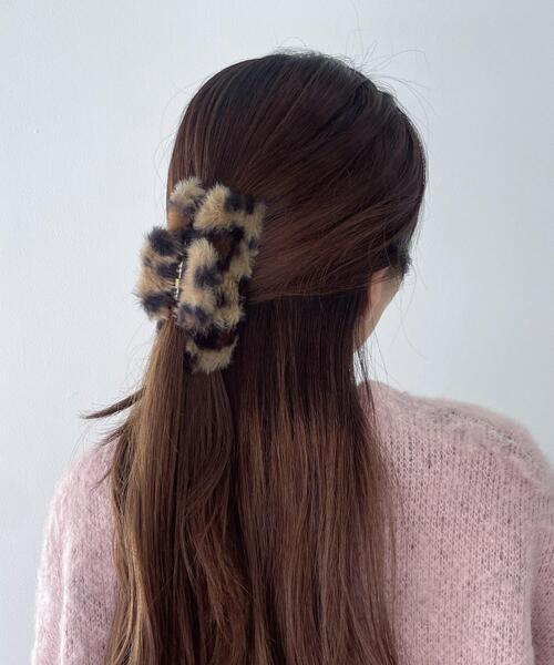 WEGO（ウィゴー） ヘアクリップ WEGO/アニマルファースクエアバンス