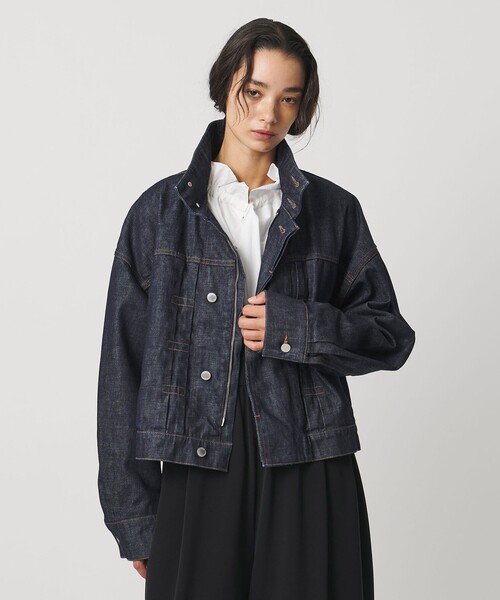 x*M様 【完売商品】＜AEWEN MATOPH＞スタンドカラー デニムブルゾン AEWEN MATOPH（イウエン マトフ） コート アウター 「AEWEN MATOPH