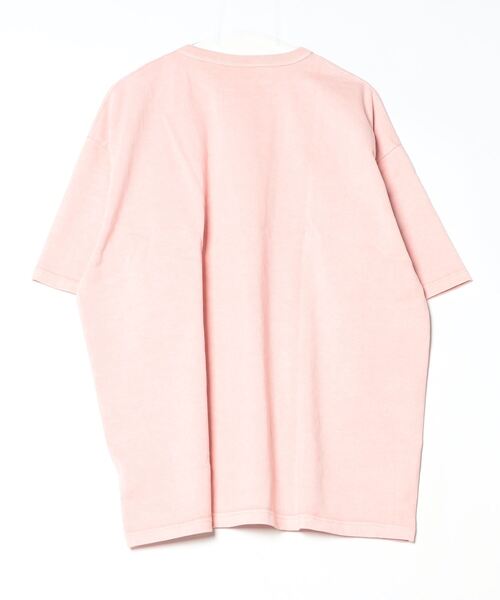「BEAMS T」 半袖Tシャツ X-LARGE ピンク レディース_画像2