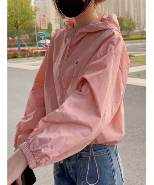 「Dream garden」 ナイロンブルゾン X-LARGE ホワイト レディース_画像8