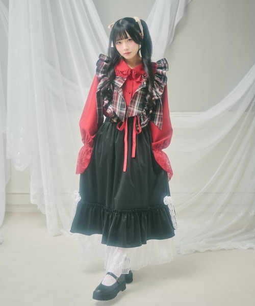 kutir（クティール） スカート 「クティールとレトロ」2WAYレース