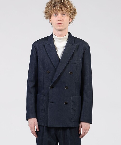 CABaN（キャバン） テーラードジャケット S ネイビー メンズ