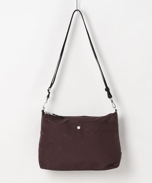 【美品】agnes b. PAS26-03 ショルダーバッグ ブラウン agnes b.】アニエスベー PAS26−03 ショルダーバッグ