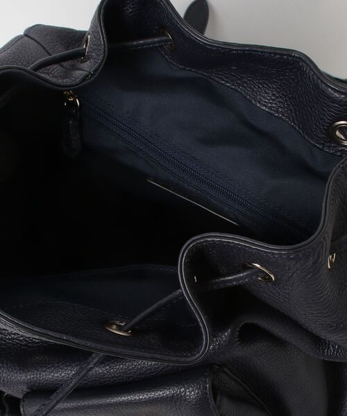 COACH（コーチ） ワンポイントリュック - ネイビー レディース