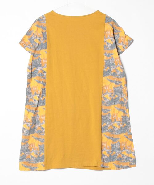 「Design Tshirts Store graniph」 Tシャツワンピース FREE イエロー レディース_画像2