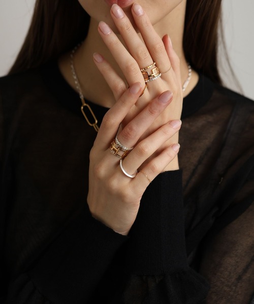 「PAS TIERRA」 リング #11 シルバー レディース_画像4