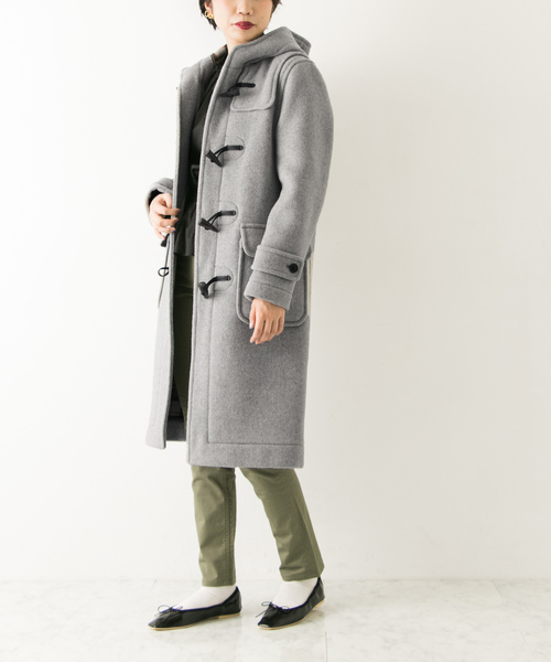 LONDON Tradition メンズ ダッフルコート グレージュ 未使用 ltmartinlonglt73mushrooma7.jpg