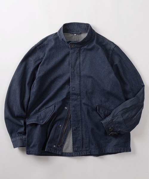 ブルゾン アウター 「71」ライトオンス デニム ショート モッズ