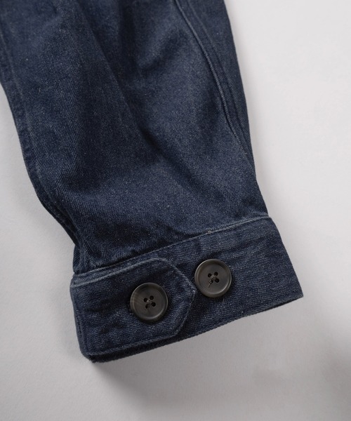 ブルゾン アウター 「71」ライトオンス デニム ショート モッズ