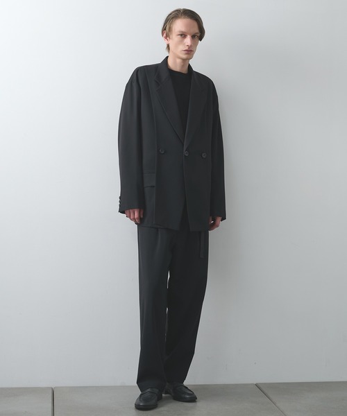 未使用級 ウジョーUJOH ウール ダブルジャケット ウジョーボタン3サイズ UJOH（ウジョー） ジャケット テーラードジャケット 「UJOH HOMME