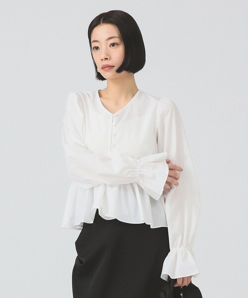 もえ！RayBEAMS シャツ Ray BEAMS（レイ ビームス）【別注】Gymphlex / ストライプ シャツ