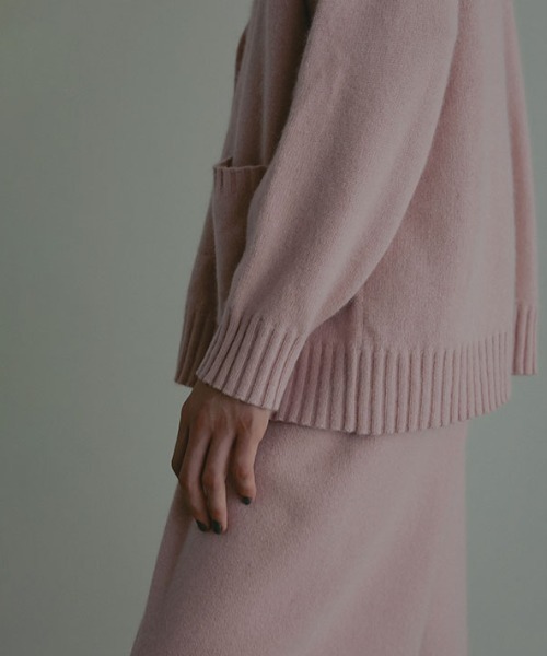 ETRE TOKYO（エトレトウキョウ） ニットカーディガン FREE ブルー