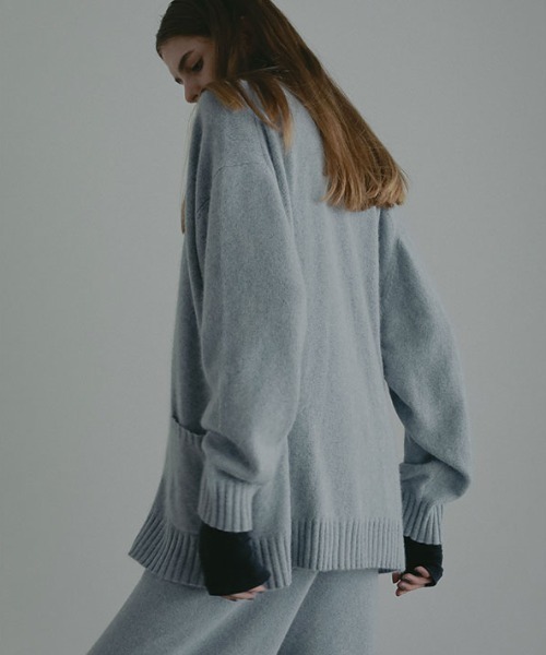 ETRE TOKYO（エトレトウキョウ） ニットカーディガン FREE ブルー