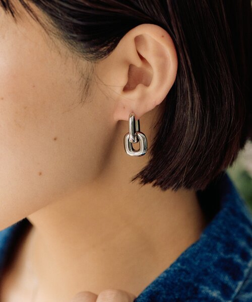 ピアス 2WAYカラーリングピアス レディースの画像