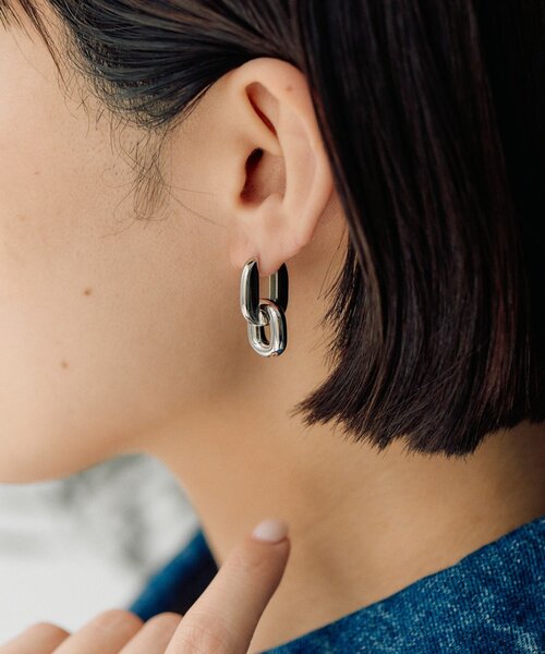 ピアス 2WAYカラーリングピアス レディースの画像