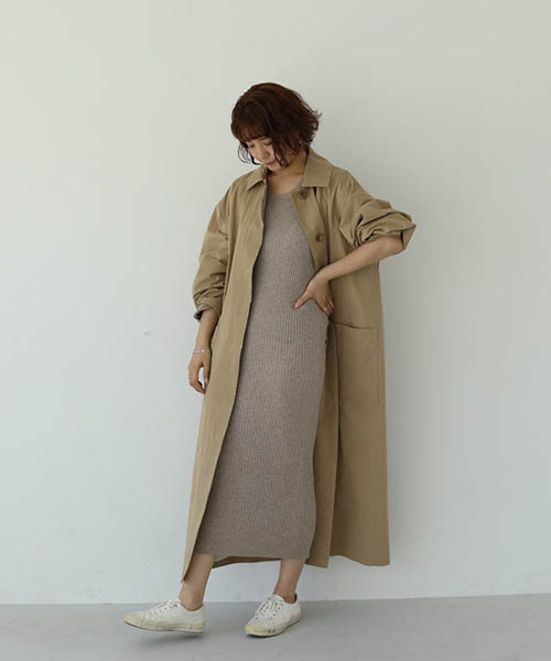 TODAYFUL 「TODAYFUL」 ステンカラーコート 36inch ベージュ