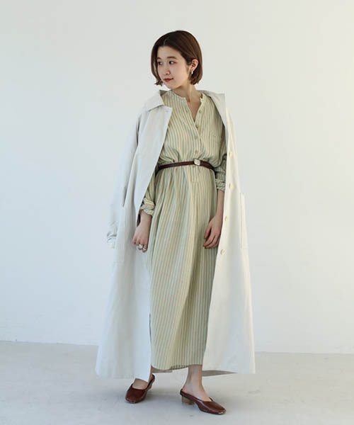 TODAYFUL 「TODAYFUL」 ステンカラーコート 36inch ベージュ