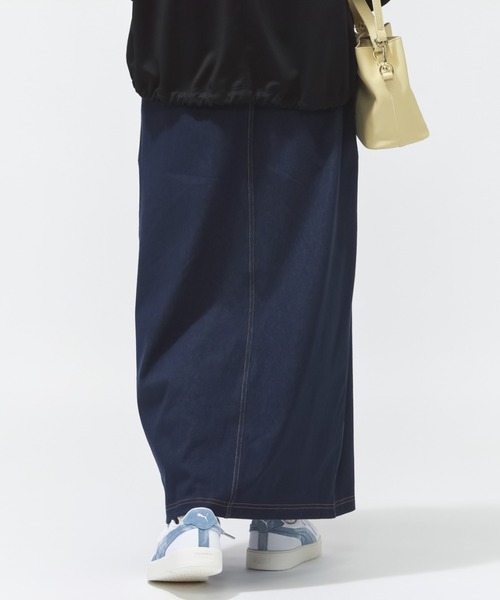 PUMA（プーマ） デニムスカート PUMA ESS ELEVATED デニムライク