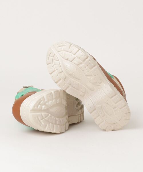 「YOSUKE」 ローカットスニーカー 23.5cm ブラック×パープル レディース_画像3