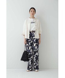 「human woman」 7分袖カットソー MEDIUM ホワイト レディースの画像5