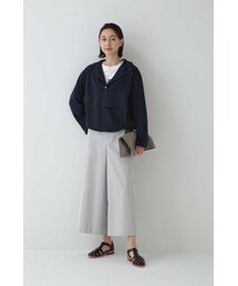 「human woman」 7分袖カットソー MEDIUM ホワイト レディースの画像9