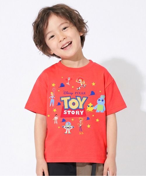 Disney（ディズニー） tシャツ トイ・ストーリー 刺繍ロゴTシャツ