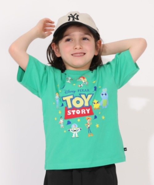 Disney（ディズニー） tシャツ トイ・ストーリー 刺繍ロゴTシャツ