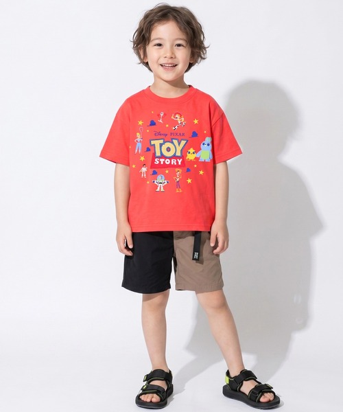 Disney（ディズニー） tシャツ トイ・ストーリー 刺繍ロゴTシャツ