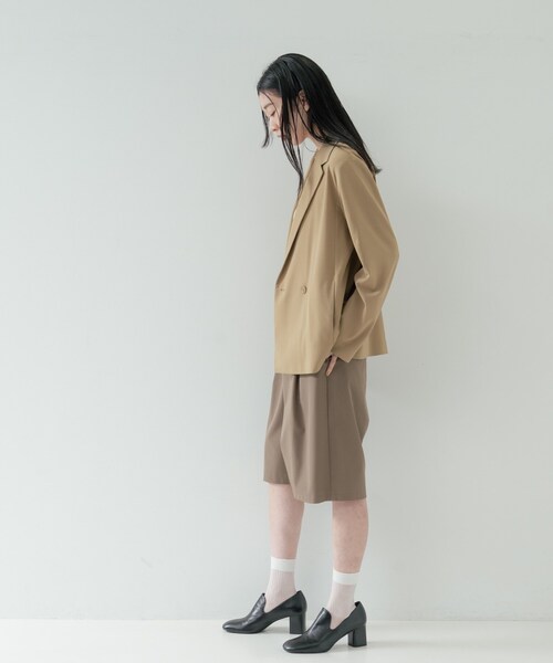 INDIVI GALLEST ハーフパンツ パンツ バミューダパンツ「セットアップ