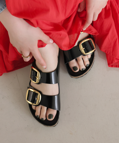 サンダル 「追加」「BIRKENSTOCK/ビルケンシュトック」ARIZONA BIG BUCKLE HEX：サンダル レディースの画像