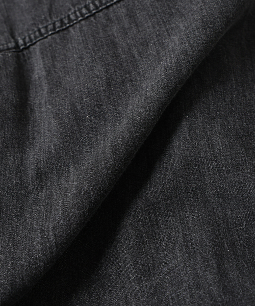 デニムジャケット gジャン SEYA.(セヤ) 別注 DOCK JACKET LINEN DENIM メンズ レディースの画像