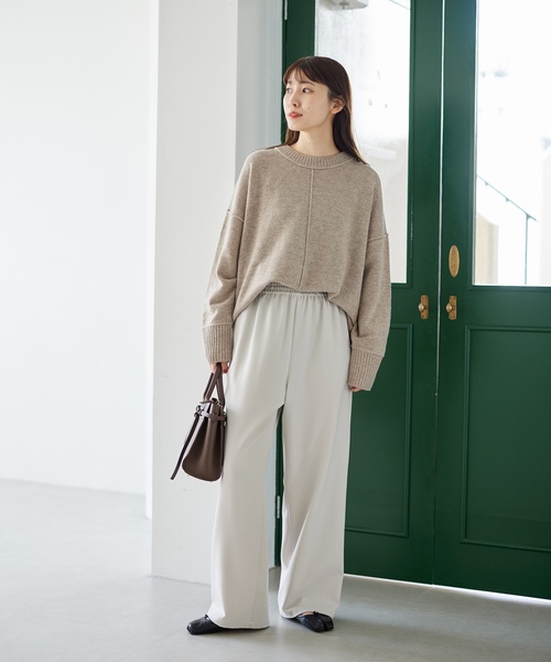 「JOURNAL STANDARD」 スラックス 34 チャコールグレー レディースの画像