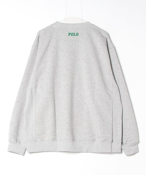 「POLO BCS」 スウェットカットソー M ワインレッド メンズ_画像2