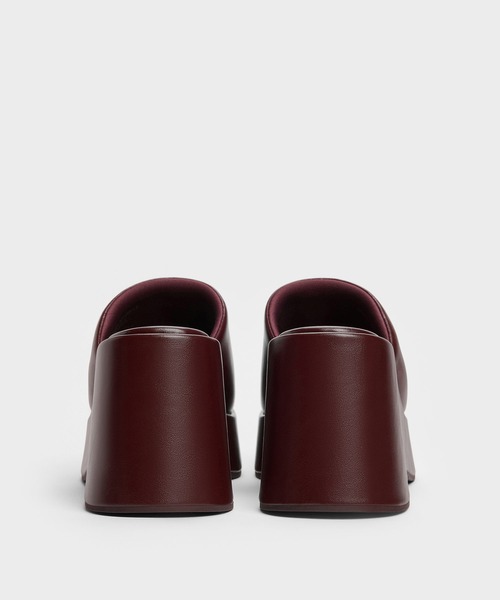 CHARLES ＆ KEITH（チャールズ&キース） 厚底 サンダル ワイド