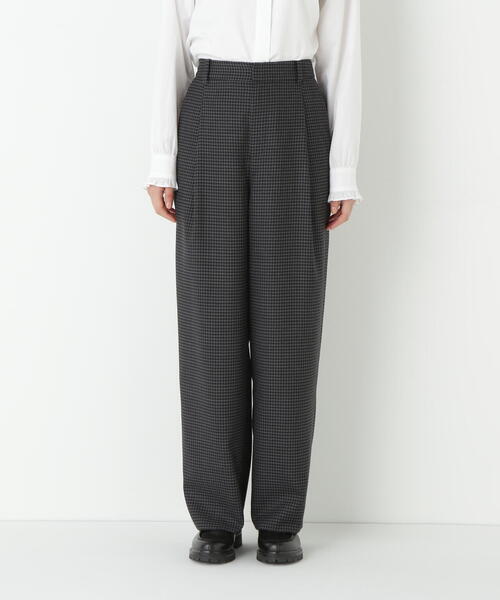 「human woman」 パンツ SMALL チャコールグレー レディースの画像