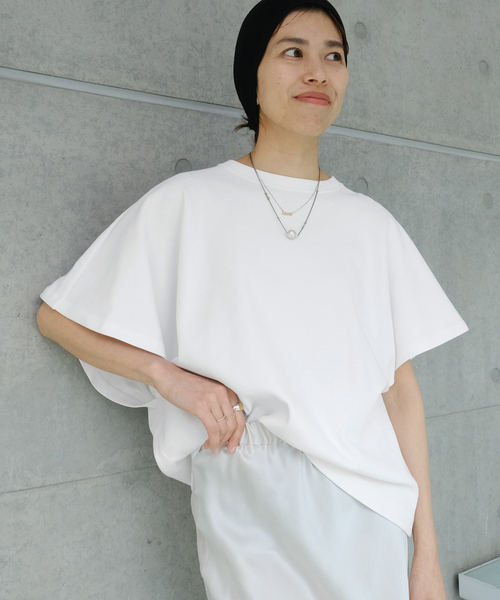 IENA別注　A.P.C. カットソー　黒 A.P.C./アーペーセー T-SHIRT STANDARD APC BRODE（Tシャツ