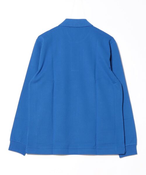 「LACOSTE」 長袖ポロシャツ 4 ワインレッド メンズ_画像2