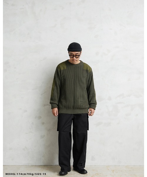 「WAIPER.inc」 カーゴパンツ 13 オリーブ メンズ_画像4
