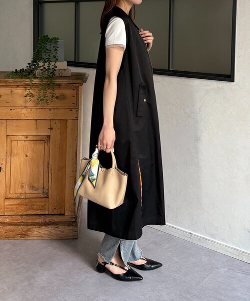 Thevon（ゼヴォン） トートバッグ スカーフ付き2WAYボストンバッグ 