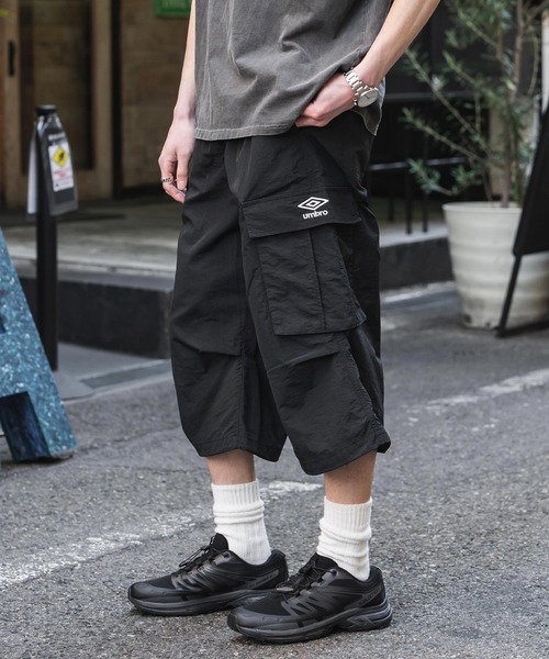 umbro（アンブロ） ワイドパンツ ハーフパンツ カーゴパンツ 短パン