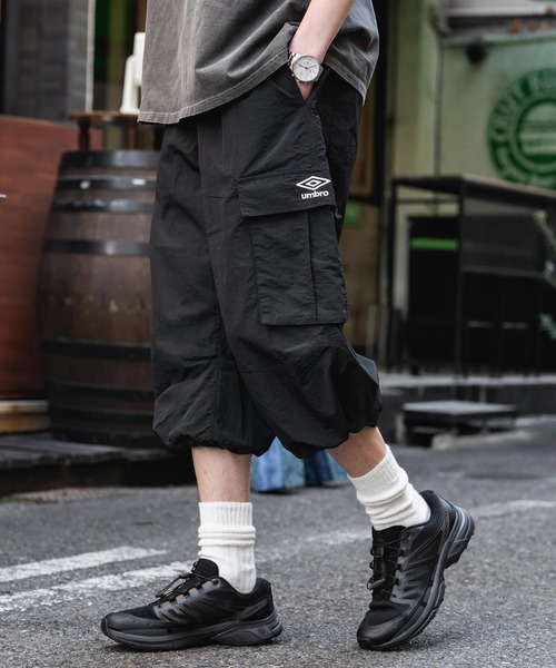 umbro（アンブロ） ワイドパンツ ハーフパンツ カーゴパンツ 短パン