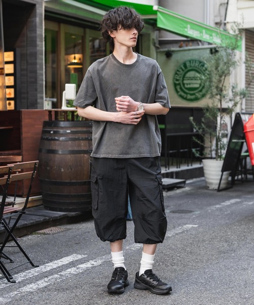 umbro（アンブロ） ワイドパンツ ハーフパンツ カーゴパンツ 短パン