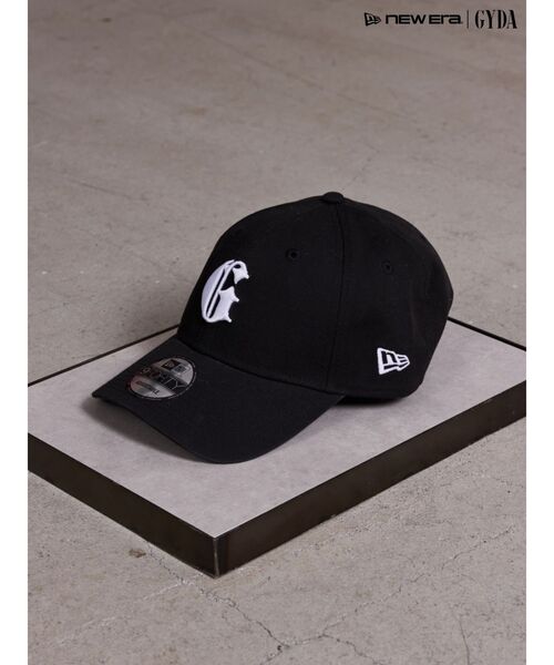 GYDA×NEWERA 帽子 黒 NEW ERA（ニューエラ） キャップ 帽子 GYDA×NEWERA G LOGO CAP