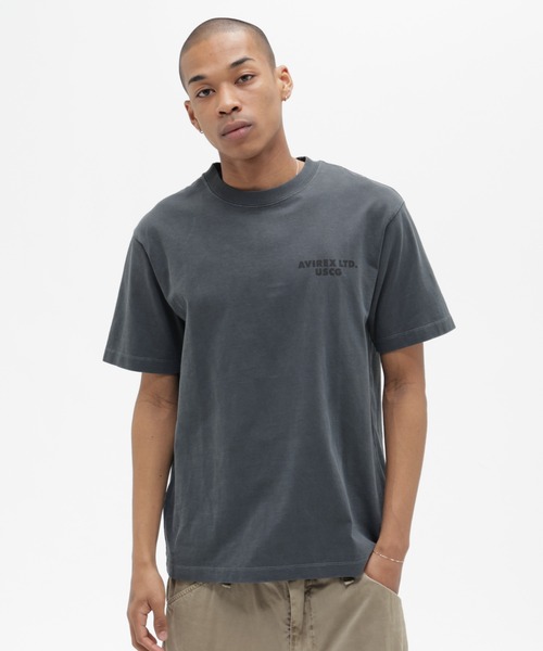 AVIREX（アヴィレックス） tシャツ CHIEF DOG SLUB T-SHIRT / チーフ