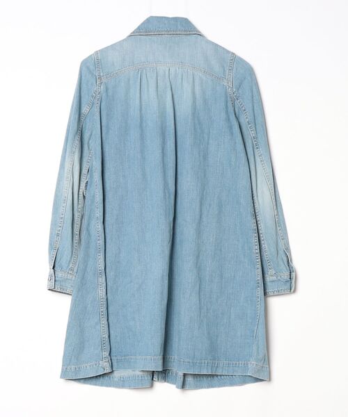 HYSTERIC GLAMOUR シャツワンピース FREE ブルー HYSTERIC GLAMOUR（ヒステリックグラマー） シャツワンピース FREE