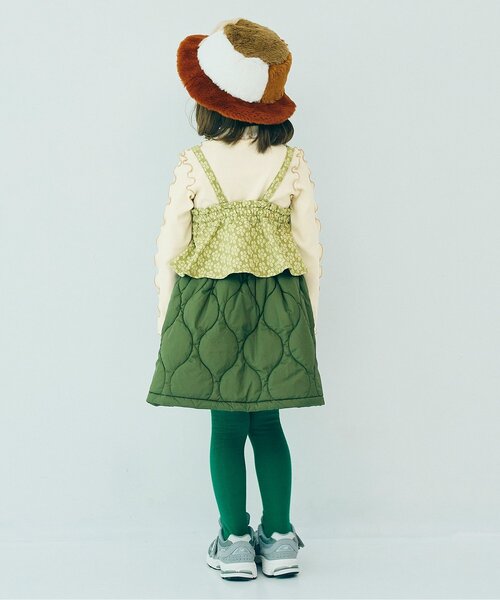「p.premier」 「KIDS」ノースリーブトップス 120 ベージュ キッズ_画像9
