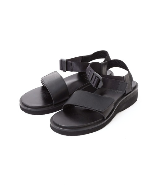 サンダル FOOTWORKS FOR MARGARET HOWELL STRAP SANDALS レディースの画像