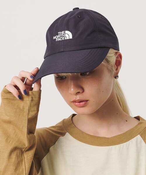 キャップ 帽子 「THE NORTH FACE」ロング ビル キャップ レディースの画像